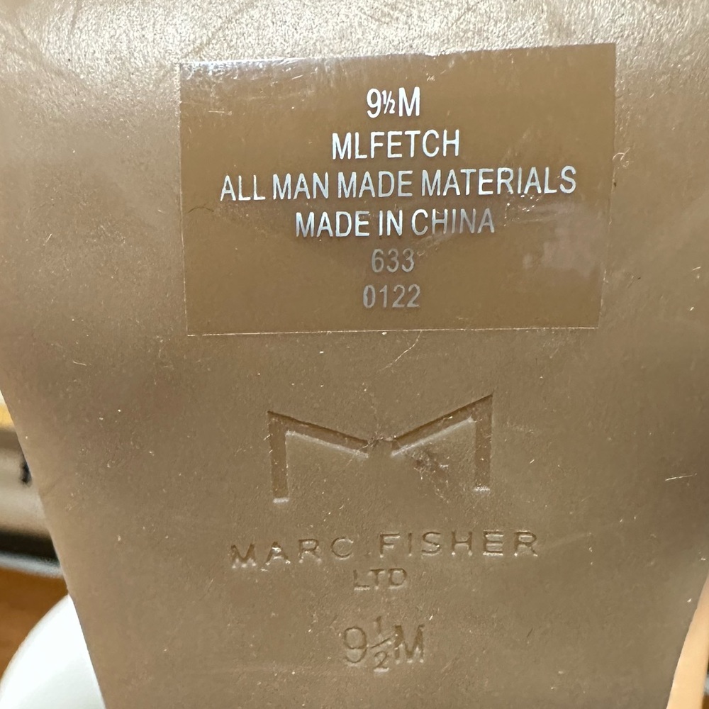 🌸MARC FISHER🌸  Fetch Espadrille Wedge Heel Sandals Size: 9.5 - Picture 9 of 10
